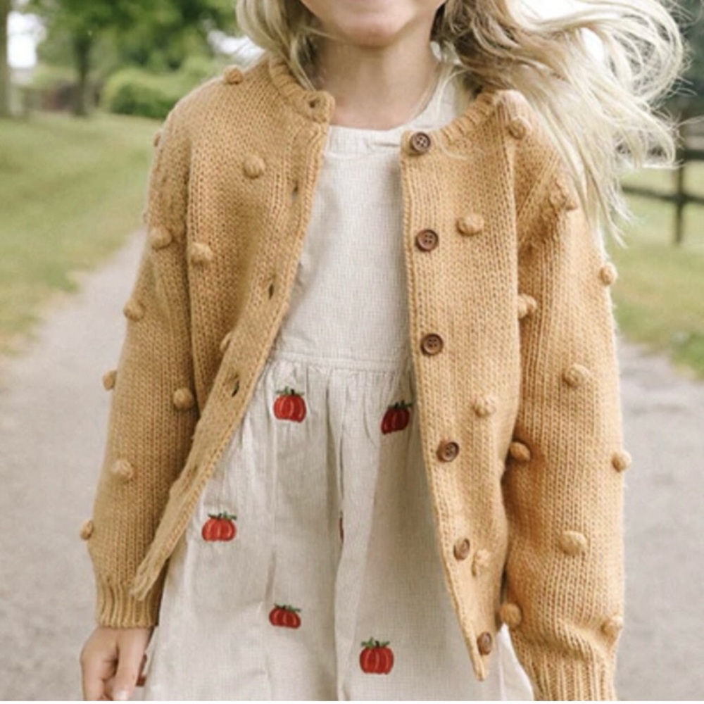 Pink Chicken Knit Cardigan